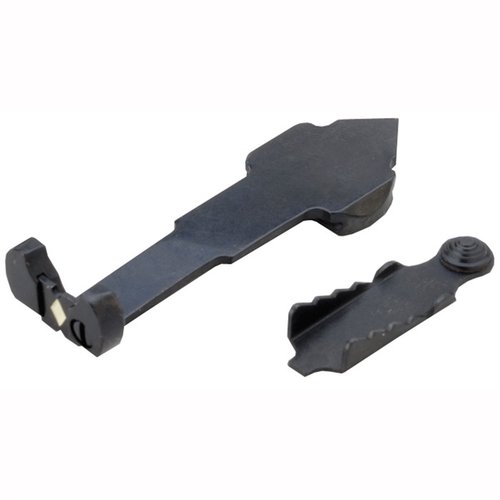 RIFLE #64 SEMIBUCKHORN SHORTSHANK REARSIGHT gir deg muligheten til å tilpasse sikten med tre forskjellige stiler, perfekt for faste sikter og standard 3/8" dovetail.