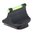 MARBLE ARMS .500" FIBER OPTIC GLOW 50-W FRONT SIGHT STEEL GREEN