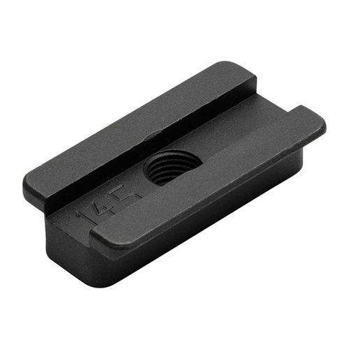 SIGHT PRO & RANGEMASTER Slide Shoes gir spesifik tilpasning for ulike våpen og fungerer perfekt med MGW Sight Pro, noe som gir presisjon og enkel justering.