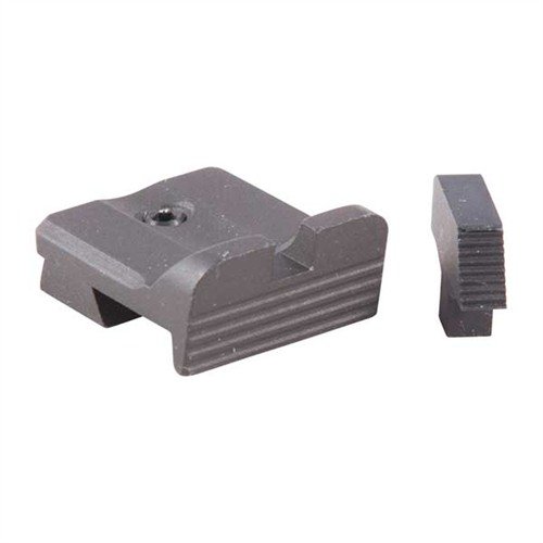 MGW 1911 FIXED BLACK SIGHT SETS gir enkel installasjon og lav profil, med hurtig oppsett og avrundede kanter for optimal presisjon på din 1911 Auto.