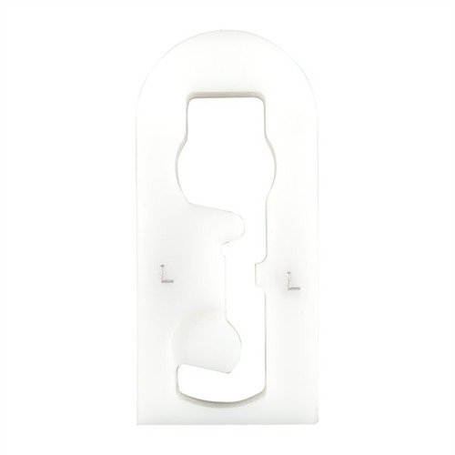 Forhindrer deformasjon av rammen med tilpassede inserts som fordeler dreiemomentet jevnt. Justerbare Delrin inserts for individuelle våpenvariasjoner.