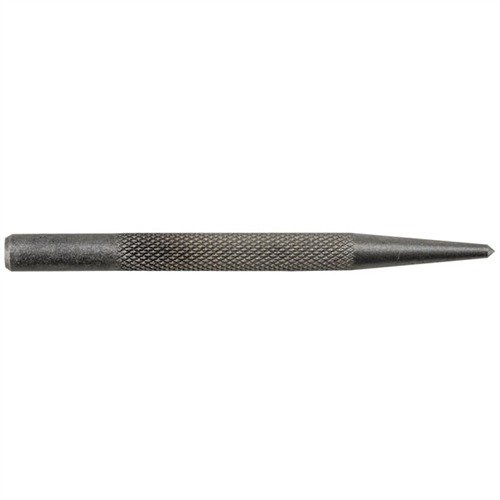 SINGLE CENTER PUNCHES fra MAYHEW STEEL er laget av herdede verktøystål for presisjon og holdbarhet, perfekt for enhver gunsmiths behov.
