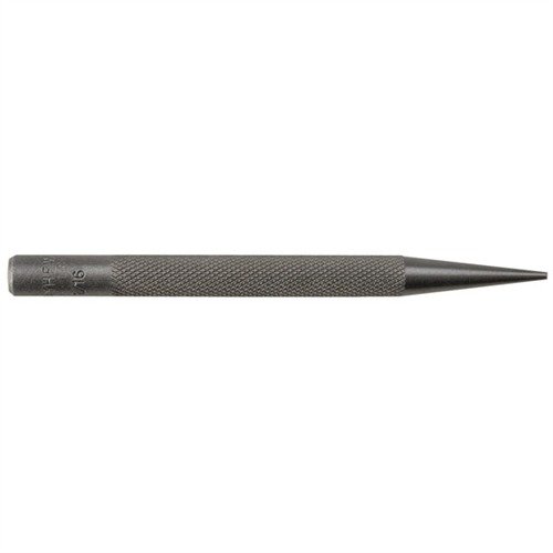 Bruk MAYHEW STEEL Starting Punches for å løsne fastsittende pinner uten å skade verktøyet eller våpenet. Laget av verktøystål med rillede grep.