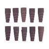 TAPERED ROLLS 240 GRIT fra MERIT ABRASIVE PRODUCTS gir enkel tilgang til trange steder med slitesterk aluminiumoksid og robust stoffbakgrunn.