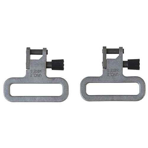 MIL-SPEC SWIVELS fra UNCLE MIKES tilbyr 500 lbs trekkstyrke, rustfritt stål og SwivelLock® for sikker og rask festing under ekstreme forhold.
