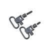 115 RGS Swivel Set fra Uncle Mikes gir trygg montering med 1" og 1-1/4" løkker, passer til mange riflemodeller for optimal brukervennlighet.