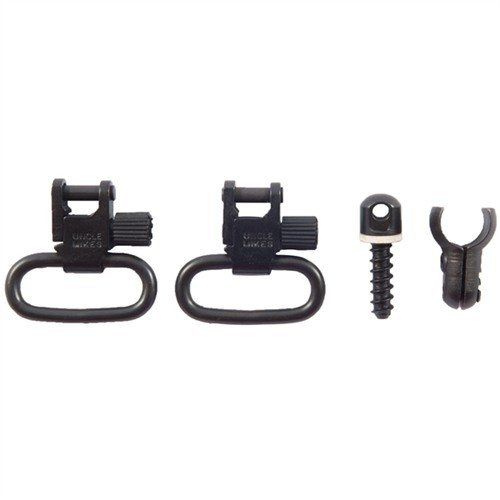 Raskt avtakbare swivels med positiv låsing, perfekt for Marlin lever-action og mange hagler. Inkluderer 1" Super Swivels for enkel montering.