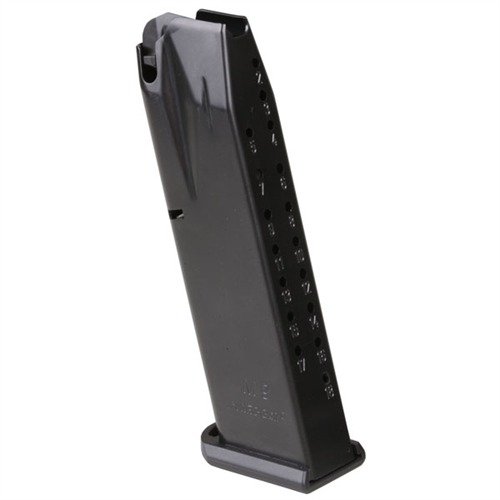 Få pålitelige, høykvalitets 18-runders magasiner med anti-friksjonsbehandling for Beretta M9/M92, som sikrer jevn mating og enkel rengjøring.