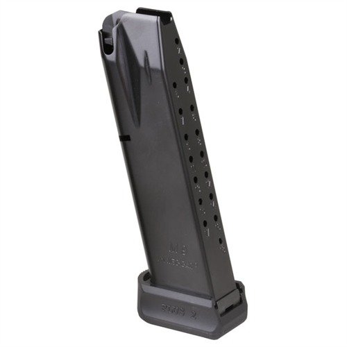 Få pålitelige, høykapasitet 20-runders magasiner til Beretta M9/M92 med anti-friksjonsbehandling for feilfri mating og enkel rengjøring.