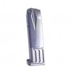 SIG P226 10RD MAGAZINE fra MEC-GAR tilbyr pålitelig ytelse og holdbarhet, perfekt for din SIG P226 9MM pistol. Få mer ut av skytingen med ekstra kapasitet!
