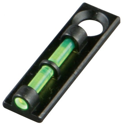 Oppgrader din hagle med HIVIZ SHOTGUN FIBER OPTIC FLAME SIGHT for bedre målvisualisering; enkel montering på alle hagler med ventilert ribbe.