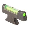 HIVIZ overmolded front sikt til S&W Classic, Performance Center & DX modeller gir rask måletakning med lysende grønn LightPipe for bedre synlighet i alle lysforhold.