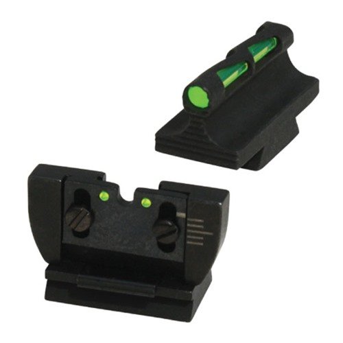 LITEWAVE siktesett til Ruger® 10/22® med justerbare farger, foldbar bakskive og høydejustering. Passer alle standardløp og leveres med verktøy og Litepipes.