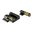 HIVIZ S&W SHIELD 9MM/40 S&W/.45 LIGHTWAVE H3 TRITIUM SIGHT SET