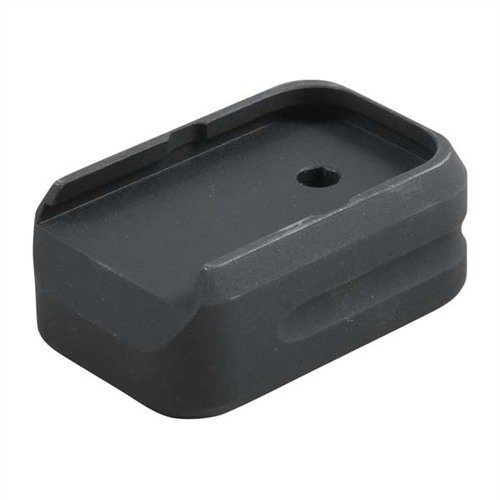 Forbedre grep, reduserer munningsvipp og gir raskere håndtering med disse CNC-maskinerte aluminiumpadene for Glock-magasiner.