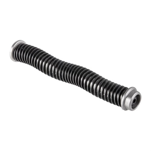 Forbedre din Gen 4 Glock med Lightning Strike Captured Recoil Guide Rod, laget av rustfritt stål, som reduserer låsetid med opptil 50% for økt presisjon.