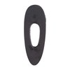 Tradisjonell, svart hard gummi buttstock spacer som gir lengde til rifle eller hagle. Lett å slipe og polere for en perfekt finish.
