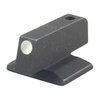 CNC-maskinert stål dovetail frontkorn som ikke hekter seg fast i hylsteret. Stor .075" prikk for rask sikting og enkel installasjon med rollpin.