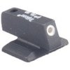 SEMI-AUTO TRITIUM DOVETAIL FRONT SIGHT fra NOVAK gir sterke, lett byttbare sikter med lysende Tritium-prikker for lavt lys og målring for presisjon.