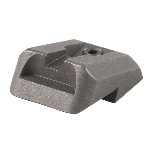 Lo-Mount Super Wide Notch bakre sikte gir raskere siktebilde med en bred, beskyttet notch for bedre lys og presisjon, perfekt for konkurranse.