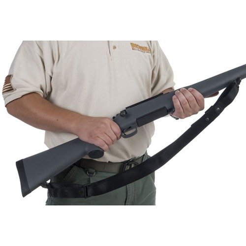 SUPER SLING® gir rask justering med én hånd, uten spenner eller kroker. Laget av mil-spec nylon som ikke råtner, perfekt for alle skytestillinger.