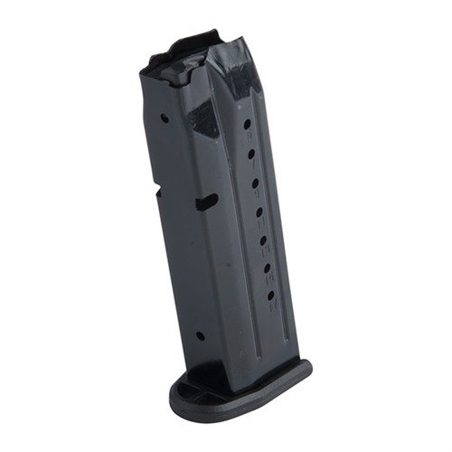 S&W 9MM MAGAZINES fra PRO MAG tilbyr holdbare erstatninger laget av høykvalitets stål og polymer, med fjærer som motstår svekkelse over tid.