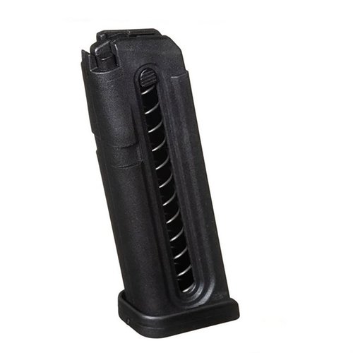 .22LR magasin til Glock® 44 med 18 skudd, laget av DuPont™ Zytel® polymer, med injeksjonsstøpt follower og fjær i varmebehandlet Chrome-silicon.