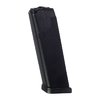 Forlengede 18-runders polymer magasiner til Glock 17/19/26, laget av slitesterk Zytel, med konstant fjærtrykk for pålitelighet og holdbarhet.