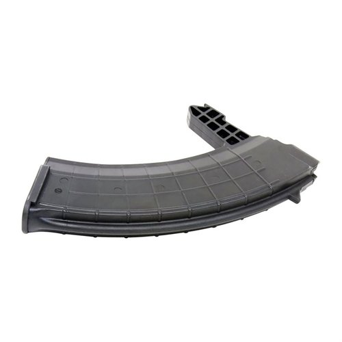 SKS polymer magasin i 30 skudd, laget av holdbar DuPont Zytel polymer, med langvarig fjær og designet for 7.62x39mm, perfekt for øvelseskyting.