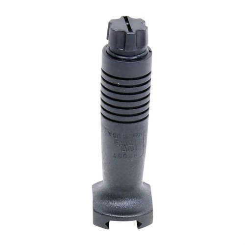 AR-15 Swiss-Pattern Vertical Foregrip gir rask og enkel montering, solid grep for raskere skudd og kontroll av tilbehør, laget av slitesterk Zytel.