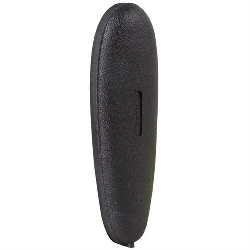 OLD ENGLISH RECOIL PADS fra PACHMAYR gir en elegant løsning for fine våpen med glatte sider, avrundede kanter og solid svart base uten hvit linje.