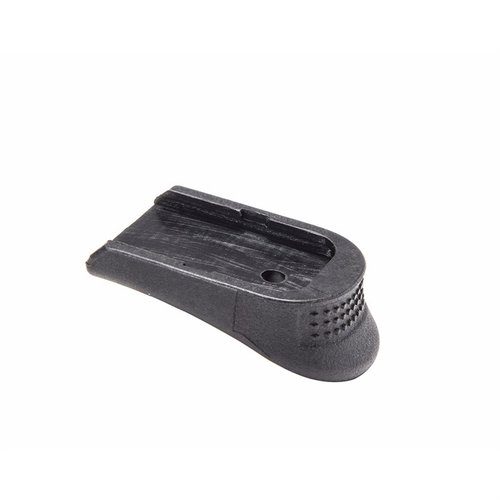 Pachmayr Grip Extender for Glock® gir bedre grep og kontroll, enkelt å installere, laget av slitesterk polymer og leveres i pakker på to.