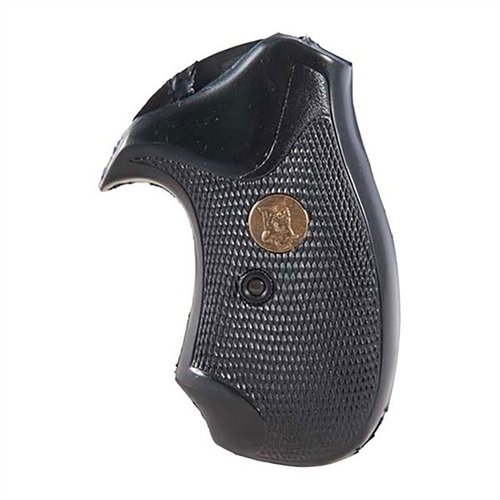 Pachmayr Presentation Grips gir en klassisk stil med dyp sjakkert finish, designet for presisjon og holdbarhet, perfekt for din S&W "J" ramme revolver.