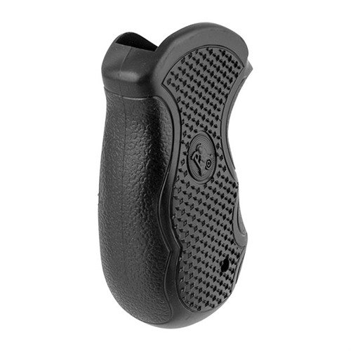 Pachmayr S&W J Frame Diamond Pro Grip gir moderne stil, ekstrem komfort og kontroll, og passer perfekt uten mellomrom på revolverens grep.