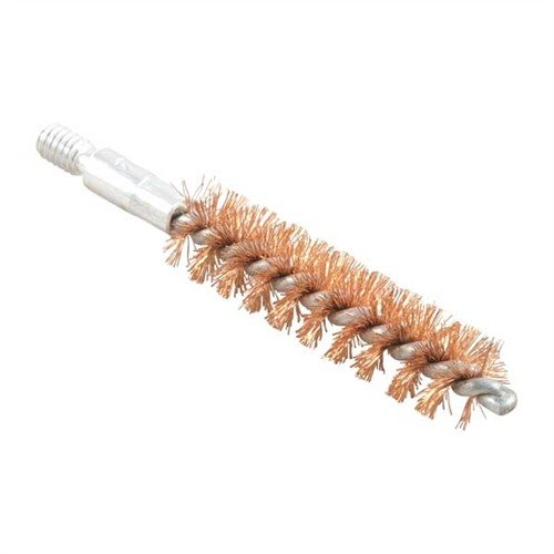 HOPPES RIFLE & SHOTGUN BORE BRUSHES med fosforbronse bust gir effektiv rengjøring med løkkede og tvinnede skaft, perfekt for H/G og R med 8-32 gjenger.