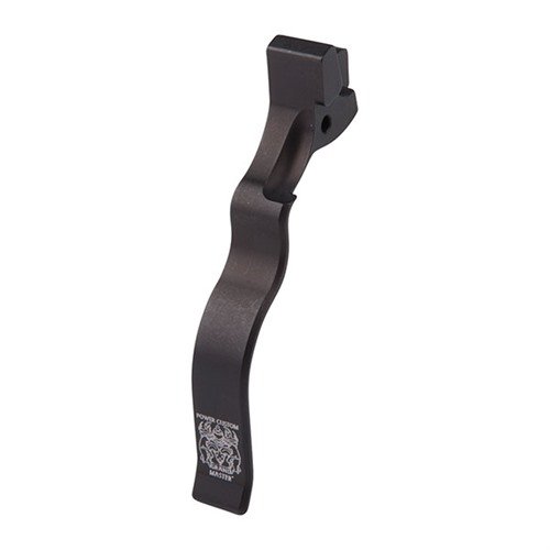 Power Custom 10/22® Competition Extended Magazine Release er laget av 6061 aluminium og gir raskere magasinbytter med pekefingeren under konkurranser.