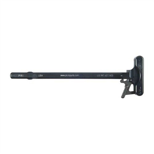 308 AR GAS BUSTER CHARGING HANDLE har en ekstra tykk håndtak med gassavledningsspor for å beskytte mot gassblowback og raske jam-clearing med Combat Latch.