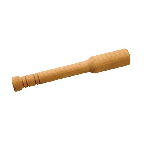 Ta vare på dine bullet moulds med RCBS' tre mallet. Unngå skader ved å bruke metallverktøy og tapp trygt ut dine støpte blykuler.