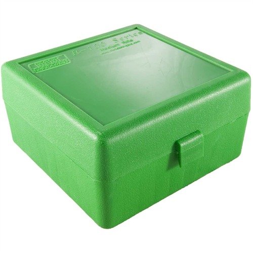 MTM CASE-GARD ammo boks er laget av holdbart polypropylene, har 25 års garanti på hengsler, Snap-Lock lås og et teksturert grep for enkel håndtering.