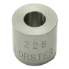 Forster BUSHING BUMP NECK SIZING BUSHINGS gir presisjon og holdbarhet med cryogenisk behandling, laget for Forster Precision Plus Bushing Bump Dies.