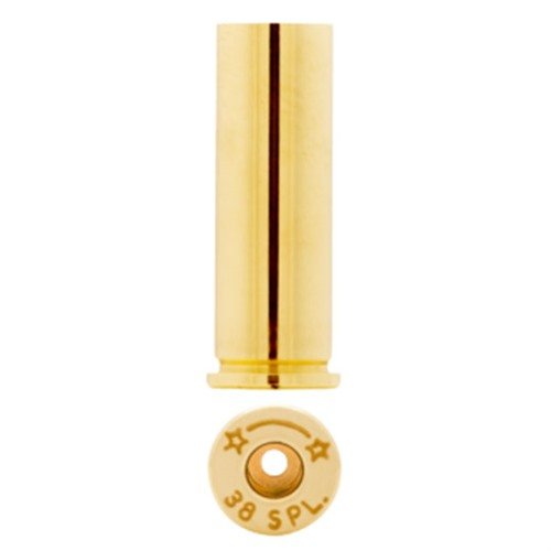 Starline 38 SPECIAL BRASS er laget av høy kvalitet og er favoritt blant topp pistolskyttere. Pakken inneholder 100 stk for optimal ytelse.