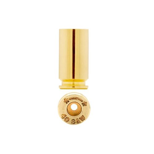 Starline 40 S&W BRASS er laget av høy kvalitet, ideell for topp pistolskyttere. Pakken inneholder 100 stk og gir pålitelig ytelse for alle disipliner.