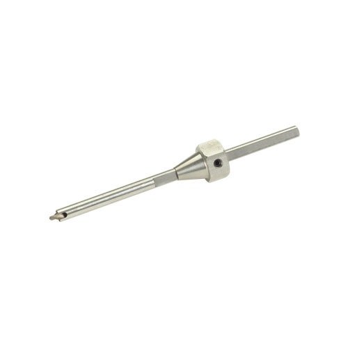 GEN II Universal Flashhole Deburring Tool fra Sinclair International har rustfritt stål og chip clearance slots for effektiv deburring av nye hylser.
