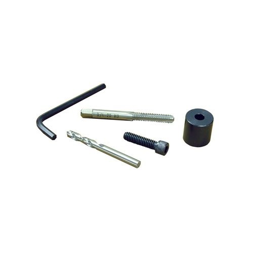 Redding Stuck Case Removal Kit inneholder alt du trenger for å fjerne fastkjørte hylser enkelt, inkludert borkroner, gjengestang, bolt og instruksjoner.