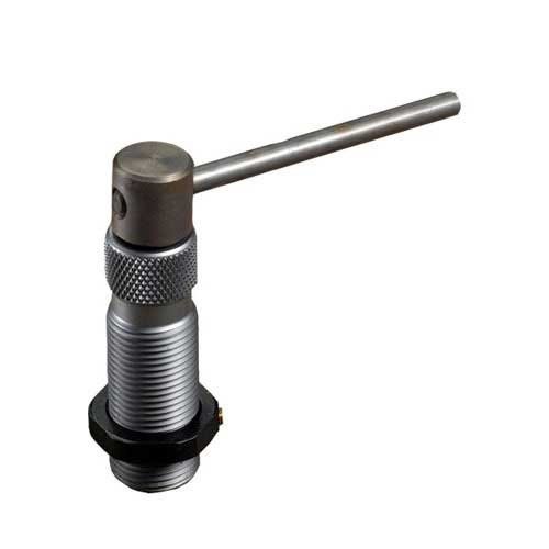 RCBS BULLET PULLER W/O COLLET trekker hylser fra .17 til .50 kaliber uten å skade kulemantelen, kompatibel med 7/8-14 pressesystemer.