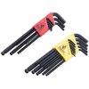 Bondhus BallDriver® Hex Key L-Wrench Sets gir presisjon og allsidighet med ball-end design for enkel tilgang i trange områder, laget for holdbarhet og organisert oppbevaring.