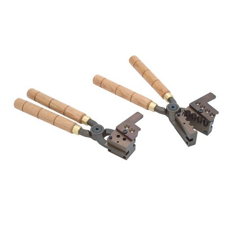 REDDING/ Mould handles er laget av duktilt jern med solide treskaft, og passer til alle SAECO mould blocks (1-8 hulrom) for optimal presisjon og komfort.
