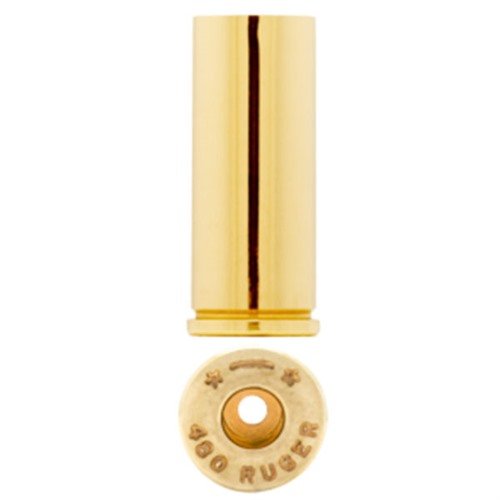 480 RUGER BRASS fra STARLINE gir deg førsteklasses kvalitet og pålitelighet, perfekt for topp skytesportutøvere. Pakken inneholder 100 stykk.
