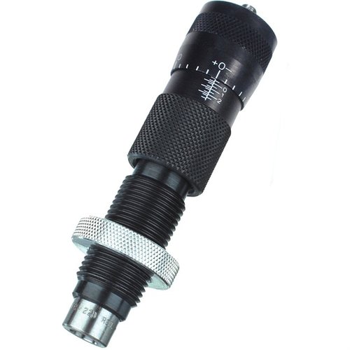 Forster ULTRA™ Micrometer Seater Die gir presis justering av kule settedybde fra .0005 til .001 tommer, og sikrer konsistente, konsentriske patroner.