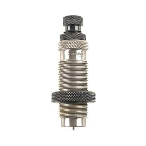 TYPE S BUSHING NECK DIES gir presis kontroll over hylsehalsens størrelse og spenning, med justerbare bushinger og mulighet for delvis resizing.